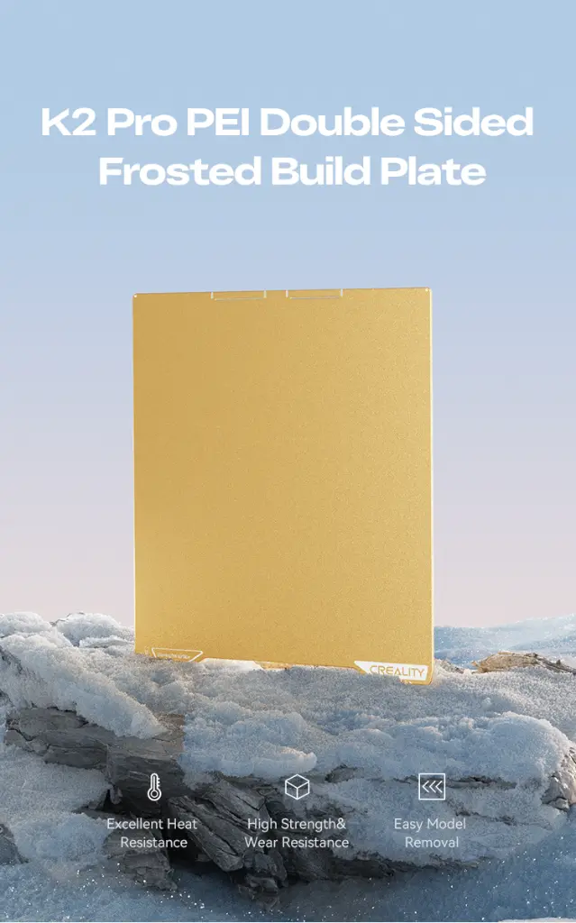 K2 Pro PEI Double Sided Frosted Build Plate.webp