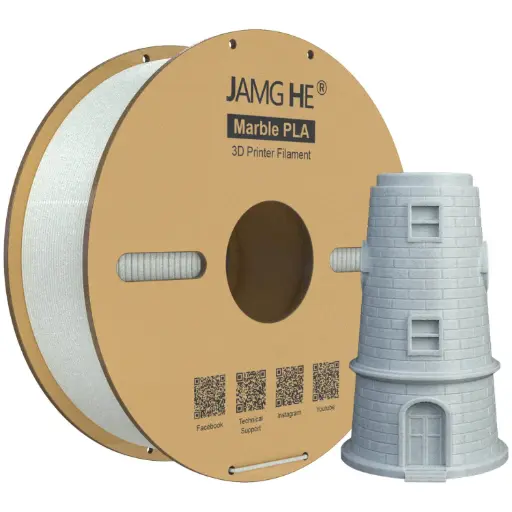 PLA MARBLE FILAMENT JAMG HE