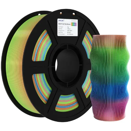 PLA SILK RAINBOW FILAMENT JAMG HE